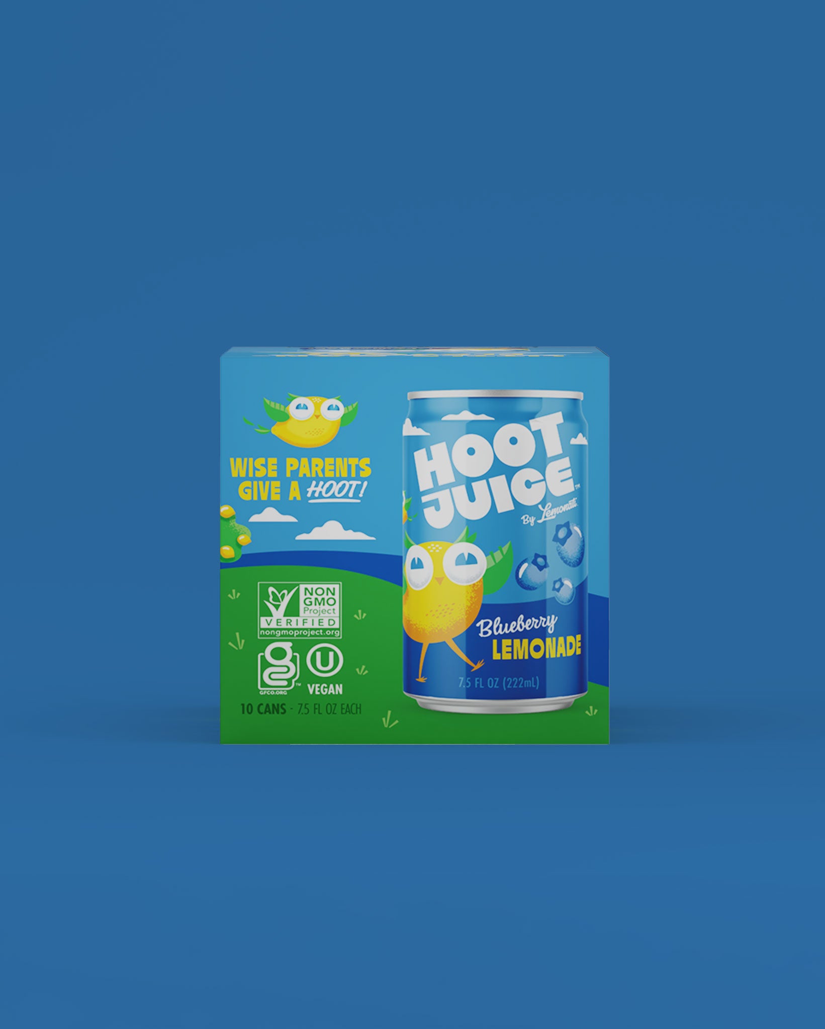 Hoot Juice Blueberry Lemonade