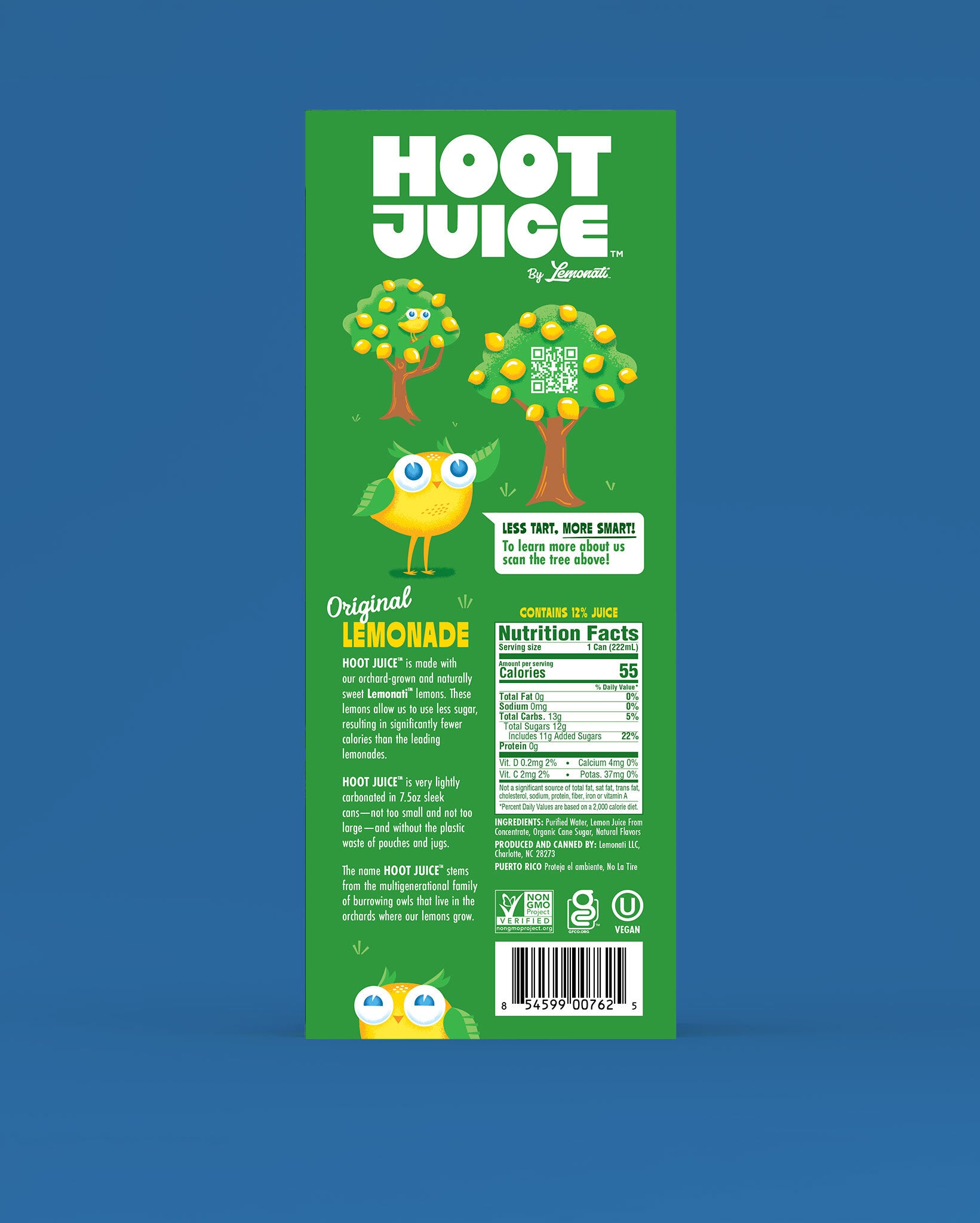 Hoot Juice Original Lemonade