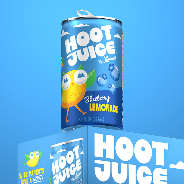 Hoot Juice Blueberry Lemonade